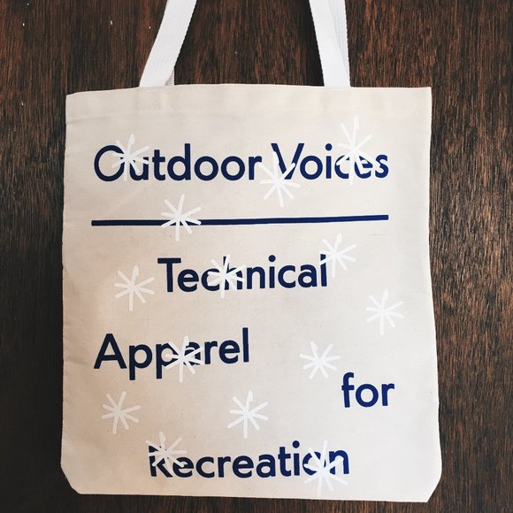 Outdoor Voices Handbags - [NEW] Outdoor Voices Tis The Season Tote